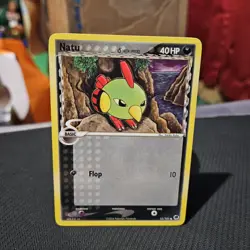 Natu Pokemon TCG Dragon Frontiers Common Card #55/101 - Image 1