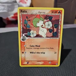 Ralts Pokemon TCG EX Dragon Frontiers Common Card #61/101 - Image 1
