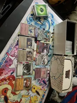 Pokemon card lot collection Box Full Of Cards With Some Ex’s + Extras - Image 1