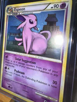 Espeon 2/90 Undaunted Holo Pokemon Card - Image 2