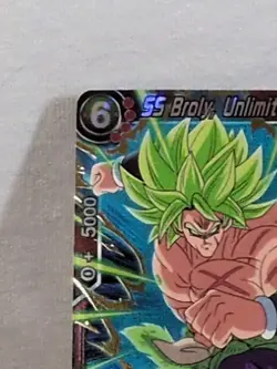 SS Broly Unlimited Power BT11-014 SR Foil Dragon Ball Super Card Game | NM - Image 4