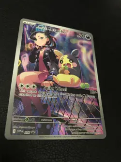 Marnie’s Morpeko 206 Holo Rare SV: Scarlet & Violet Promo Card - Image 2