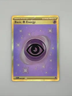 Pokemon TCG Psychic Energy 207/165 151 Gold Secret Rare Holo Card - Image 1
