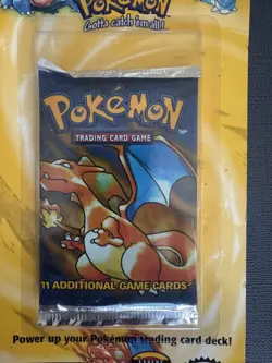 WOTC Pokemon Base Set Booster Blister Pack 11 Cards 1999 Vintage - Charizard - Image 3
