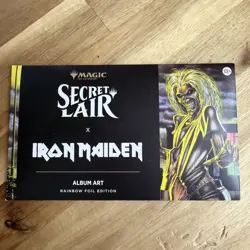 Secret Lair X Iron Maiden: Album Art Rainbow Foil Edition - Image 1