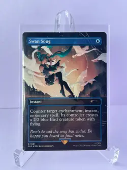 Swan Song (1591) (Rainbow Foil) - Secret Lair Drop Series (SLD) - Image 1