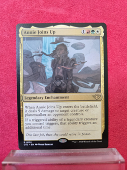 Wizards of the Coast MTG Annie Joins Up #0191 OTJ Rare RWG EN 2024 Regular - Image 1