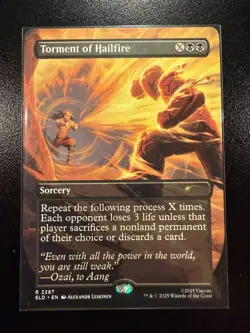 Torment of Hailfire (2287) Secret Lair Drop Regular - Image 1