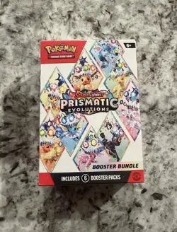 Pokemon TCG Scarlet & Violet Prismatic Evolutions Booster Bundle Factory Sealed - Image 1