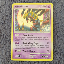 Pokemon Giratina 10/127 Platinum Holo Rare English 100 HP Basic Hajime Kusajima - Image 1