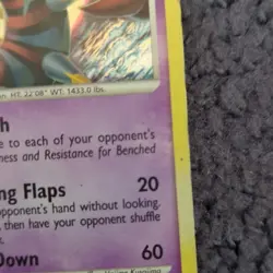 Pokemon Giratina 10/127 Platinum Holo Rare English 100 HP Basic Hajime Kusajima - Image 2