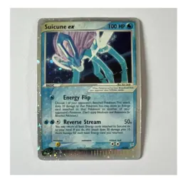 Pokemon TCG Suicune ex 94/95 EX Team Magma vs Aqua Holo Ultra Rare 2004 - Image 1