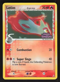 Latias 21/110 Reverse Holo Pokemon TCG Holon Phantoms MP - Image 1