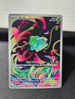 Bulbasaur 133/132 Illustration Rare Mega Evolution Pokemon Near Mint - Image 1