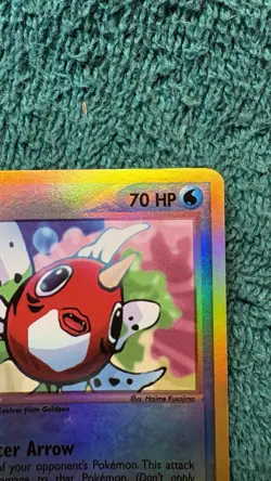 Pokemon TCG Seaking EX Ruby & Sapphire (21/109) E-Reader Reverse Holo Rare - Image 3