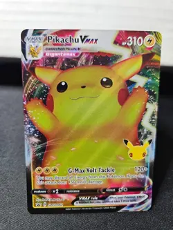 The Pokemon Company Pikachu VMAX Celebration Promo Holo SWSH062 310HP G-Max - Image 1