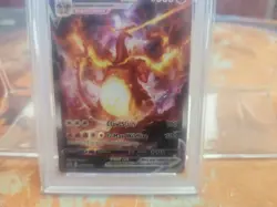 2022 Pokemon SWSH BSP FA/Charizard VMax Ultra Premium Collection #261 PSA 9 MINT - Image 3