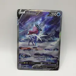 Pokemon Suicune V GG38/GG70 Crown Zenith: Galarian Gallery Holo NM - Image 1