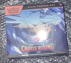 Pokemon Mega Evolution Chaos Rising Elite ETB Elite Trainer Box NEW SEALED - Image 1