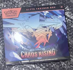 Pokemon Mega Evolution Chaos Rising Elite ETB Elite Trainer Box NEW SEALED - Image 4