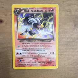 The Pokemon Company Dark Houndoom Neo Destiny 7/105 Holo Rare 60 HP Stage 1 Eng - Image 1