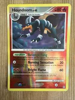 Houndoom 57/146 Legends Awakened Reverse Holo Pokemon NM/VLP - Image 1