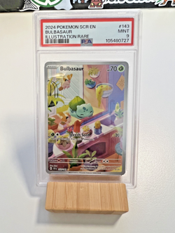 2024 Pokemon Bulbasaur - SV07: Stellar Crown (SCR) - PSA 9 MINT - Image 1