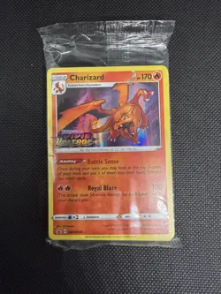 Pokemon Charizard Vivid Voltage Prerelease Promo SEALED Pack SWSH066 - Image 1