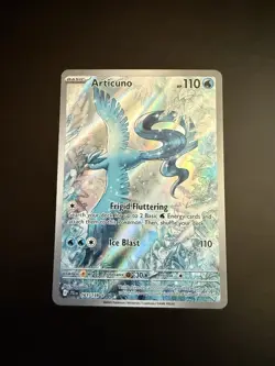 Pokemon TCG Articuno 161/159 Sv09 Journey Together Holo Illustration Rare NM - Image 1