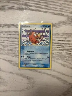 Magikarp 64/107 Common Deoxys Pokemon Moderately Played - Image 1