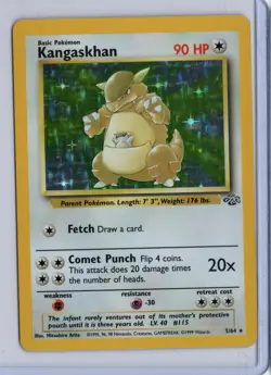 Pokemon Kangaskhan 05/64 Jungle Holo 1999 - Image 1