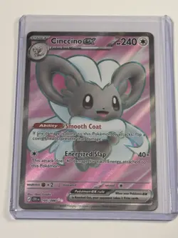Pokemon TCG Cinccino EX Full Art 105/086 Chaos Rising Ultra Rare NM - Image 1