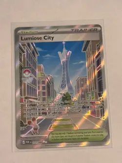 The Pokemon Company Pokemon TCG Lumiose City 111/088 Full Art Holo - Image 1