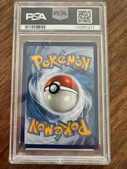 2024 Pokemon Twilight Masquerade Abra 080/167 Reverse Holo PSA 9 Mint - Image 2