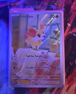 Fennekin Promo #80 CRI EN Chaos Rising Pokemon TCG Black Star Promo NM - Image 1