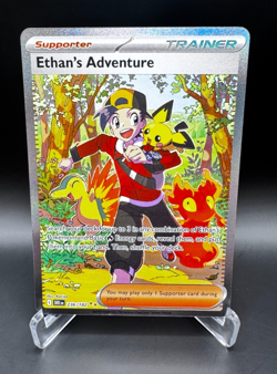 2025 Destined Rivals Ethan's Adventure Holo Secret Rare FA SAR #236/182 - Image 1