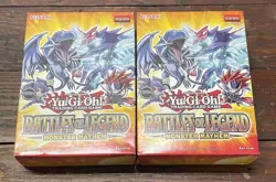 Lot of 2 Yu-Gi-Oh Battles Of Legend Monster Mayhem Tuck Boxes, New, Sealed - Image 1
