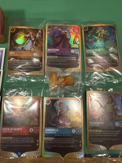 Disney Lorcana Wilds Unknown Prerelease Promo Set + Postcard Set - Image 2