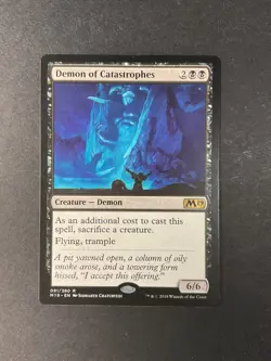 Demon of Catastrophes - Core Set 2019 - Magic the Gathering - MTG - Image 1