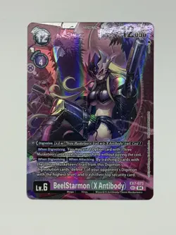 EX7-073 BeelStarmon (X Antibody) SEC - Digimon TCG CCG Card Game Bandai - Image 3
