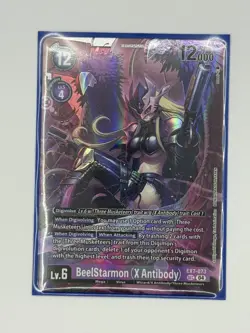 EX7-073 BeelStarmon (X Antibody) SEC - Digimon TCG CCG Card Game Bandai - Image 5