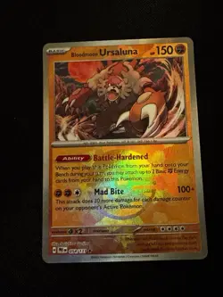 Bloodmoon Ursaluna [Poke Ball] #54 Prismatic Evolutions Pokemon Card - Image 1