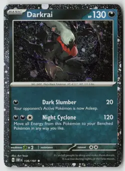 Darkrai (Cosmos Holo) 136/197 - Miscellaneous Cards & Products Holo - PTCG - LP - Image 1