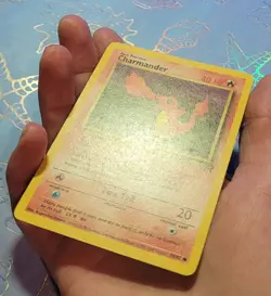 Charmander 50/82 Team Rocket Pokemon Card NM - Image 3