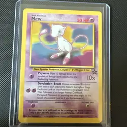 Pokemon 1999 Mew Movie Black Star Promo Rare Vintage Pokemon Card Never Played! - Image 1