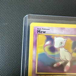 Pokemon 1999 Mew Movie Black Star Promo Rare Vintage Pokemon Card Never Played! - Image 2
