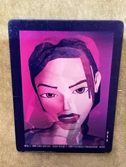 Tomb Raider CCG Rare Lenticular Lara Croft Promo Card 1999 - Image 5