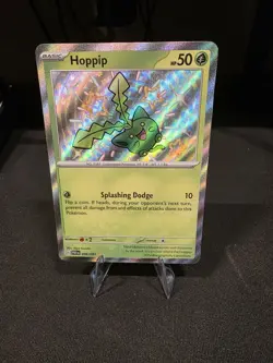 Hoppip - SV: Paldean Fates - Shiny Rare Holo Pokemon Card - Image 1