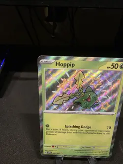 Hoppip - SV: Paldean Fates - Shiny Rare Holo Pokemon Card - Image 2