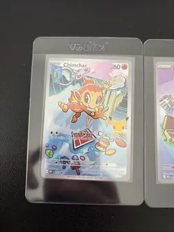Pokemon Card Chimchar 041 and Turtwig 040 30th Anniversary Promo Holo - Image 2
